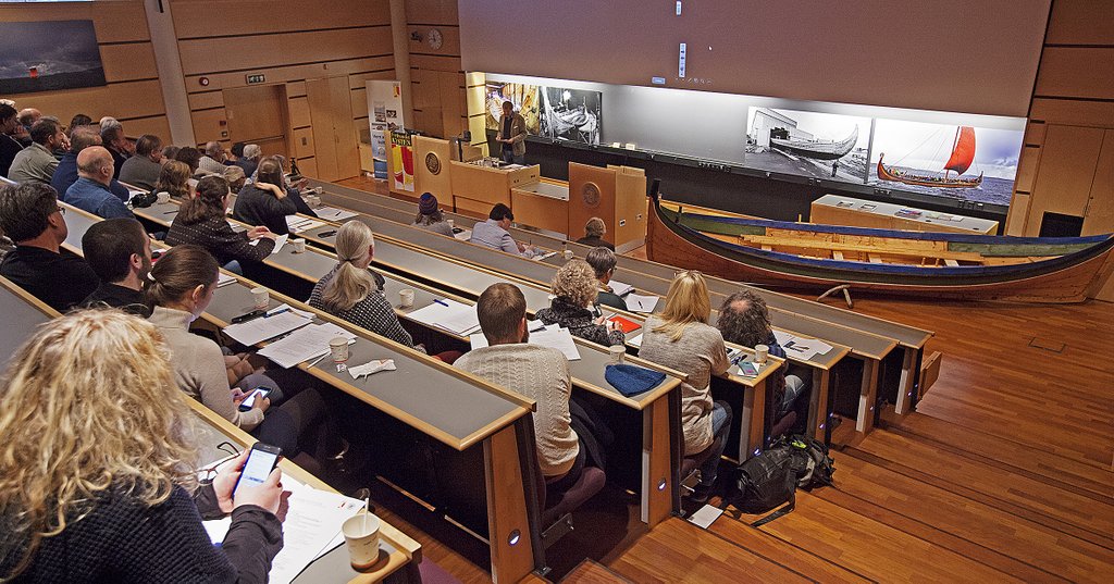 Konferansen "Tradisjonsbåtbygging som universitetsfag" ved Universitetet i Tromsø i oktober 2016.