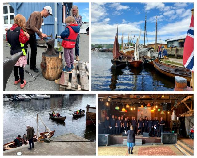 Kystlaget Trondhjem, i samarbeid med Sjøfartsmuseet og Kafe Skuret, gjorde stor stas på kystkulturen lørdag 11. juni på Fosenkaia.